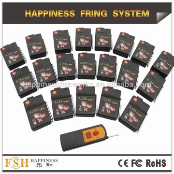 Free shipping CE RoHS passed digital remote fireworks firing system with 20 channels/pyrotechnic firing system(DBR05-X1-20)