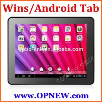 10.6 inch win8 intel laptop pc Android 4.4 Quad Core Dual System tablet pc Intel 3735F 64bit processor IPS 1280*800 Dual System