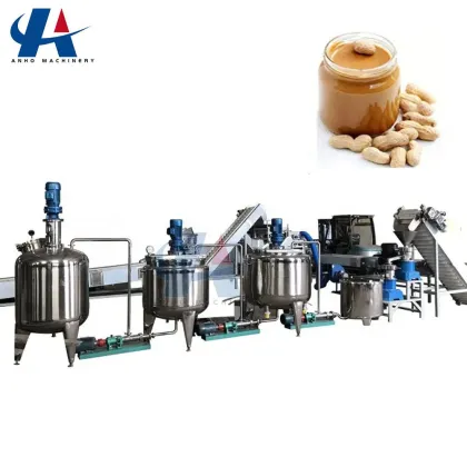 Stable 200kg/h Automated Peanut Butter Manufacturing Plant
