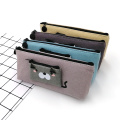 Pencil Case Vintage Hot selling custom cute cat canvas pencil case Manufactory