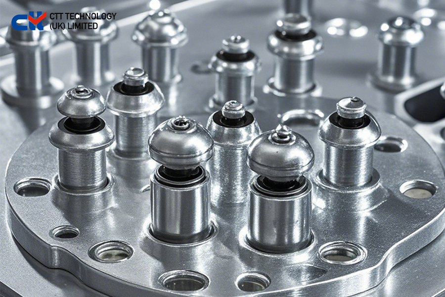 Efficient operation method of sheet metal riveting