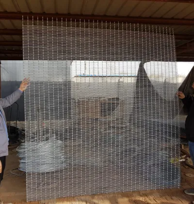 Crimped Wire Mesh Fence Steel Wire Mesh Fence