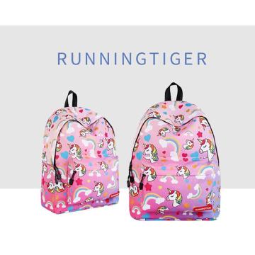 Primary and secondary school unicorn girls backpack 2019