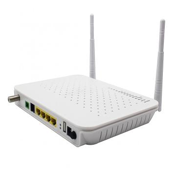 4ge Epon 1pots wifi catv onu