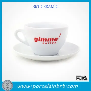 Office style ceramic latte coffee cup