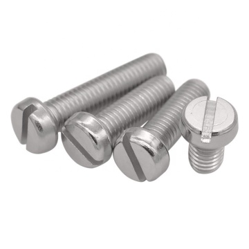 Metric Slotted Cheese Head Screws