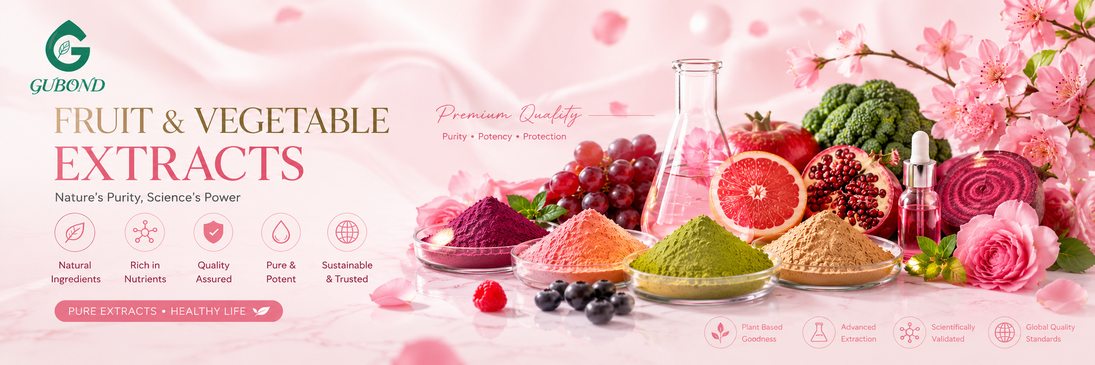 Fruit and vegetable extracts