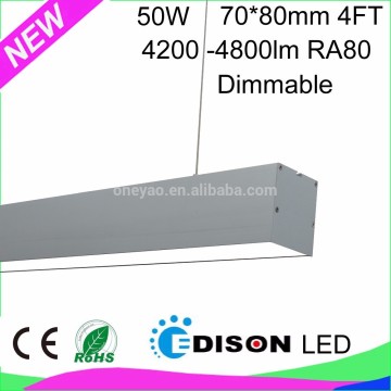 High quality aluminum inground/pendant 50W led linear light