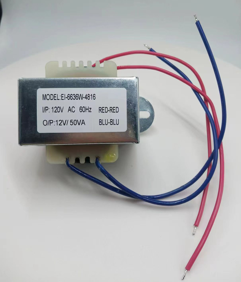 High Quality 12V 50W EI Transformer