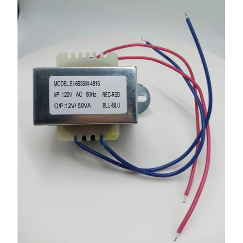 High Quality 12V 50W EI Transformer