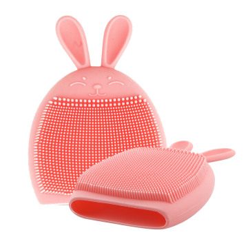 Rabbit-Shaped Silicone Facial Cleaning Brush: Your Gentle Skin Care Companion