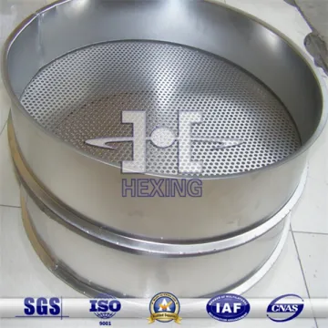 SUS Perforated Laboratory Test Sieve