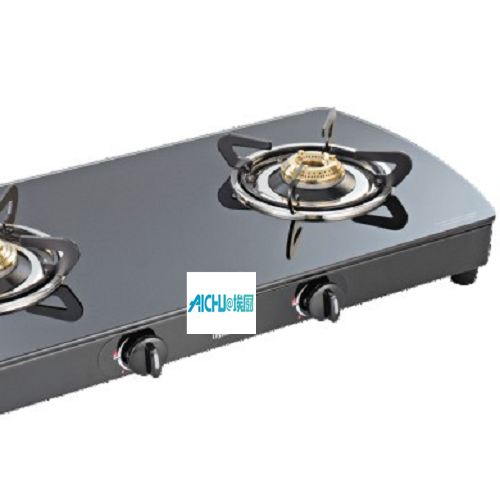 Cooktop 2 queimadores de vidro temperado Crystal Plus