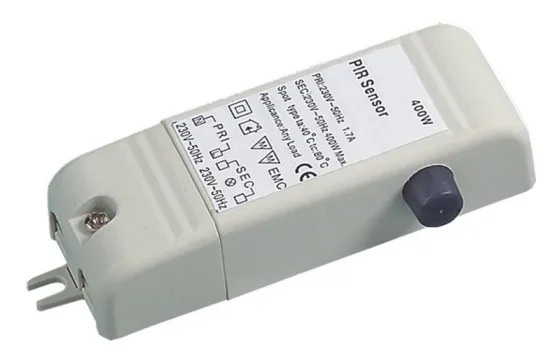 180 Degree Passive Infrared Sensor For 1w - 400w Halogen Lamp