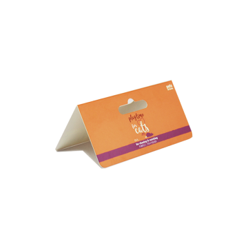 Custom Headband Hanging Cards - Recycled Folded Card at Cheap Prices