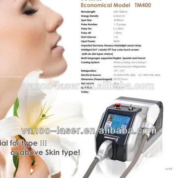 Super Portable Ipl Shr Hair Removal Machine