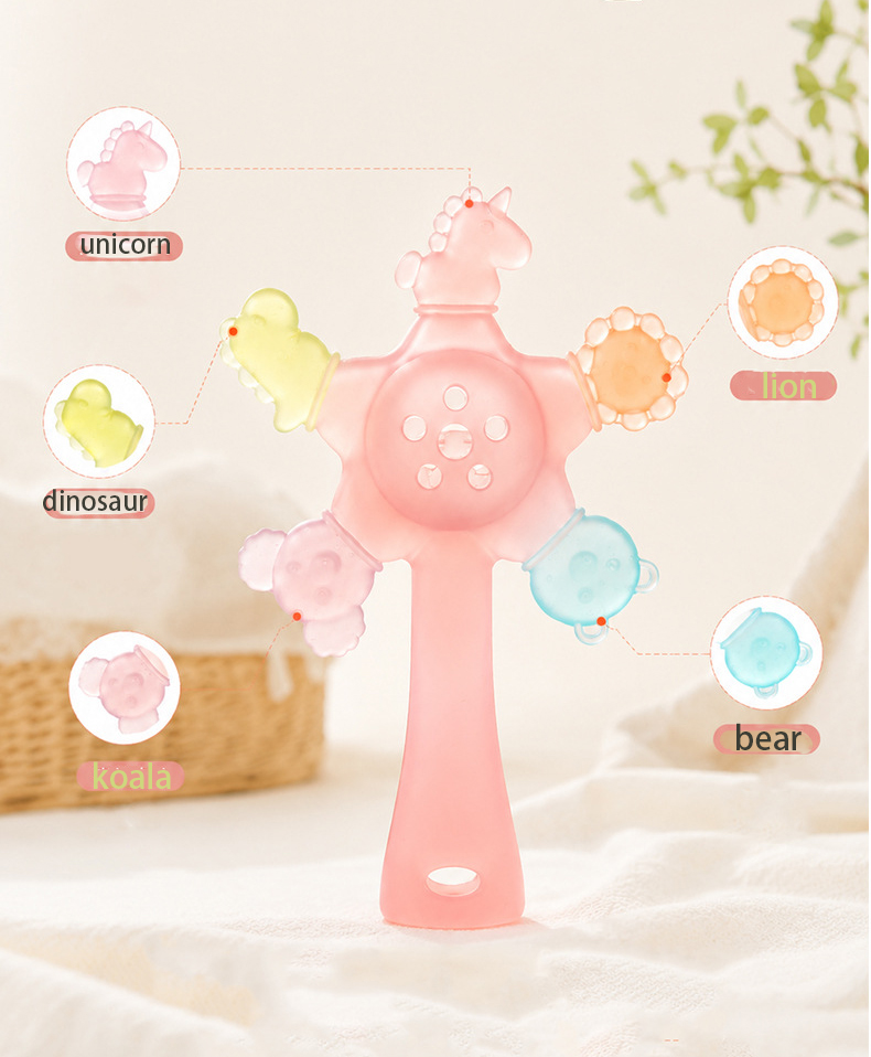 silicone teether toy MFZ-T036