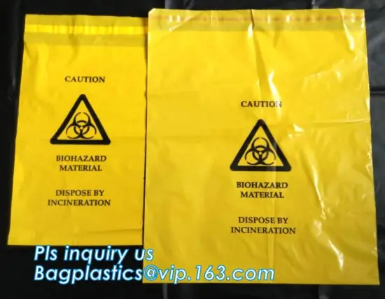 Biohazard and Waste Disposal, medical supplies, biological contaminates, Lab Biohazard autoclaving bags, bag for autoclaving