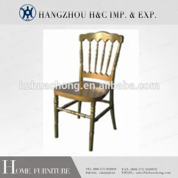 Simple Unique Gold Resin Chair HC-P013