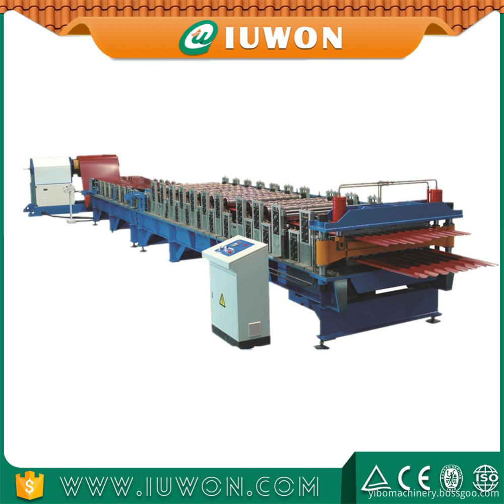 double layer wall panel machine