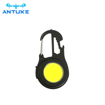 Multifunctional Portable Rechargeable 480 LM COB Flashlight Key Chain Lamp