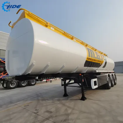 3 Axles Carbon Steel Oil Tanker and Aluminum Fuel Tanker Semi Trailers for Sale