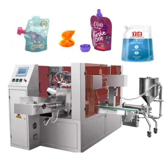 JKPACK Automatic Multifunction Spout Juice Pouch Filling Machine