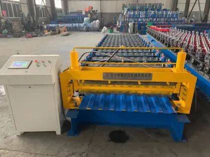 Making Building Material Double roll forming making machine