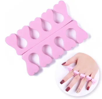 Disposable EVA Foam Toe Separators for Soft Pedicure Nail Art