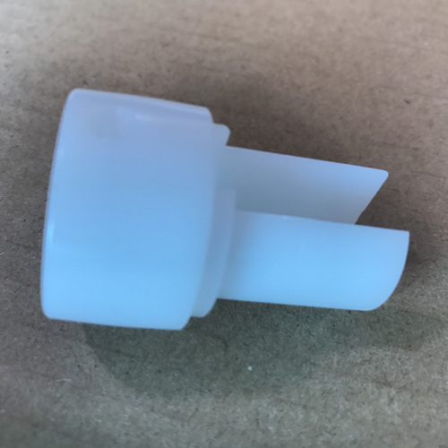 Wholesales cnc plastic machining with anodized white parts