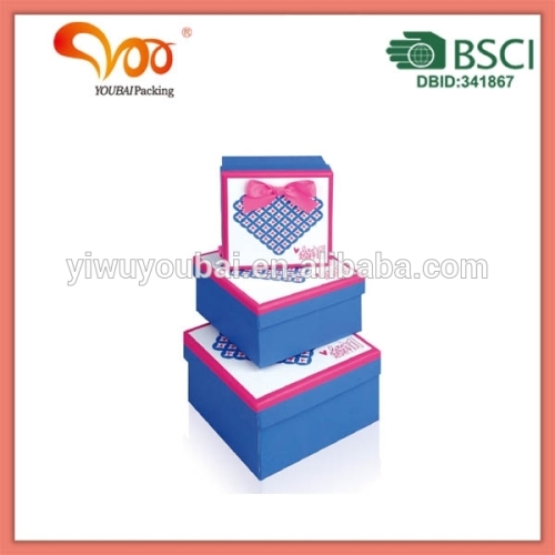 2016 TOP SELLING STYLE Custom Handcraft make strong paper box