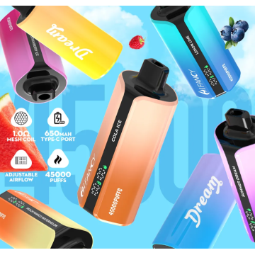 HiFancy Dream 45k Най-добрият интелигентен Vape за еднократна употреба