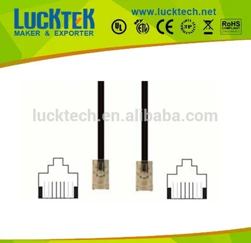 ISDN flat telephone cable