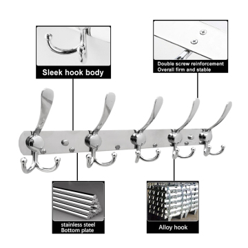 Wall hook hardware coat hooks