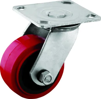 Heavy Duty Swivel Plate Polyurethane Caster Wheels