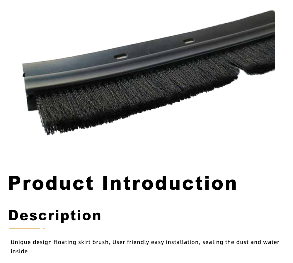 Floating Skirt Brush for Floor Scrubbers