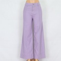 Women's Purple Wide Leg Jeans