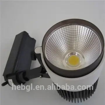 COB led track light 30w with 15/24/60 degree beam angle