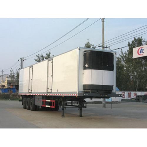 14,6 m Tri-eje refrigerados Van semi-remolque