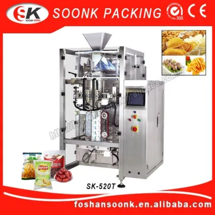 Supporting Devices Flat Bottom Bag Packing Macchine