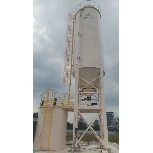 Cement and lime silo system