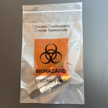 YURUI Factory Custom Transparent Plastic Pouch Bags for Medical Specimens and Biohazards