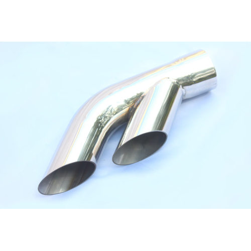 Dubbele uitlaten Slant Cut Exhaust Tip