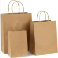 Retire a bolsa de stand -up de papel kraft