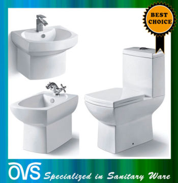 ovs toilet bidet and pedestal basin Item:A1005G