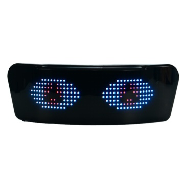 Smart LED Helmet with Digital Display for Night Riding Safety