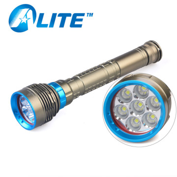 Lampe de poche de plongée LED puissante