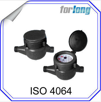 Plastic Body Class B Multi Jet Dry Dial Vane Wheel Water Meter (LXSG-15S-50S)