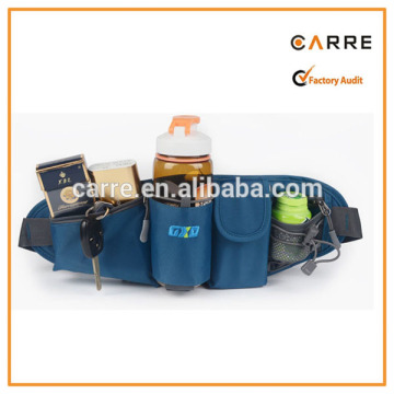 high quality running waist belt pouch with water bottle holder