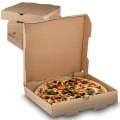 food box corrugated paper brown pizza box